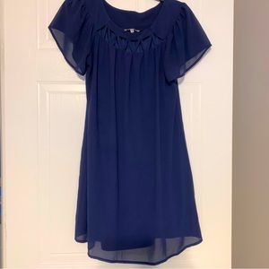 Navy blue dress